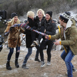 R5 Shoot The Video For Their Song SMILE