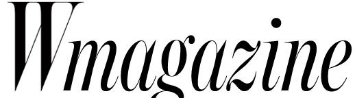 W Magazine Logo